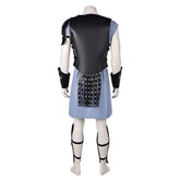Gladiator 2 (2024) Maximus Black Blue Combat Uniform Outfits Cosplay Costume